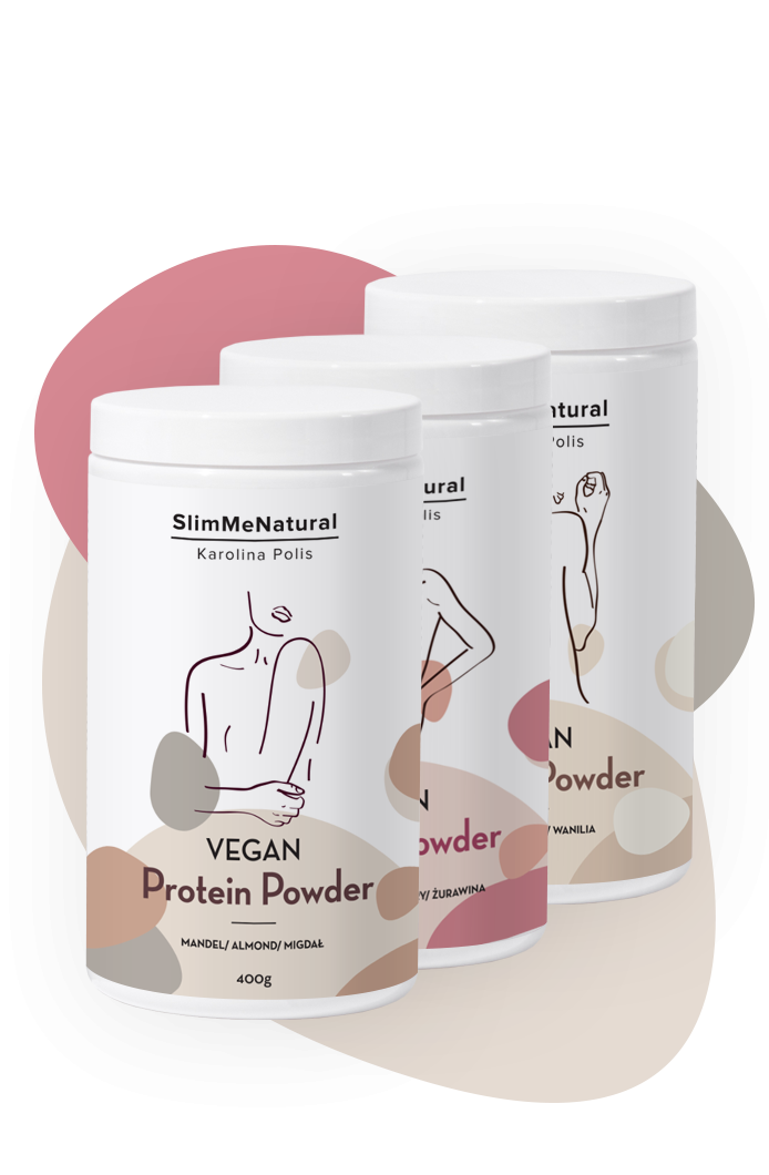 Zestaw 3 odżywek białkowych Slim Me Natural