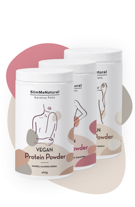 Zestaw 3 odżywek białkowych Slim Me Natural